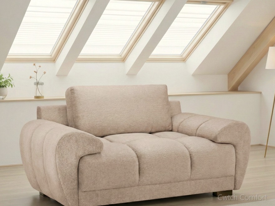 Azzuro Sofa Mocha Armchair