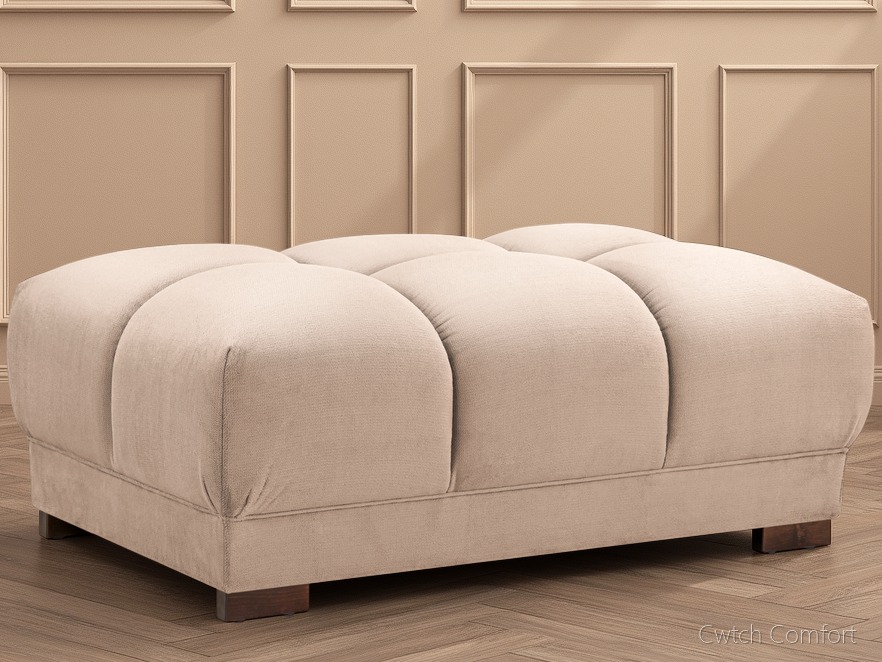 Azzuro Sofa Mocha Footstool
