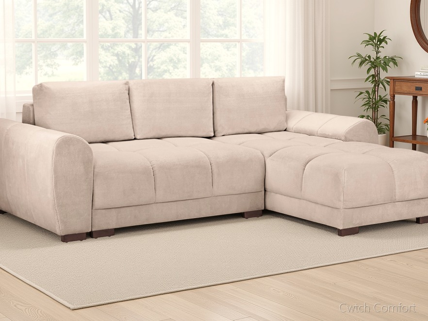 Azzuro Sofabed Mocha Universal Corner