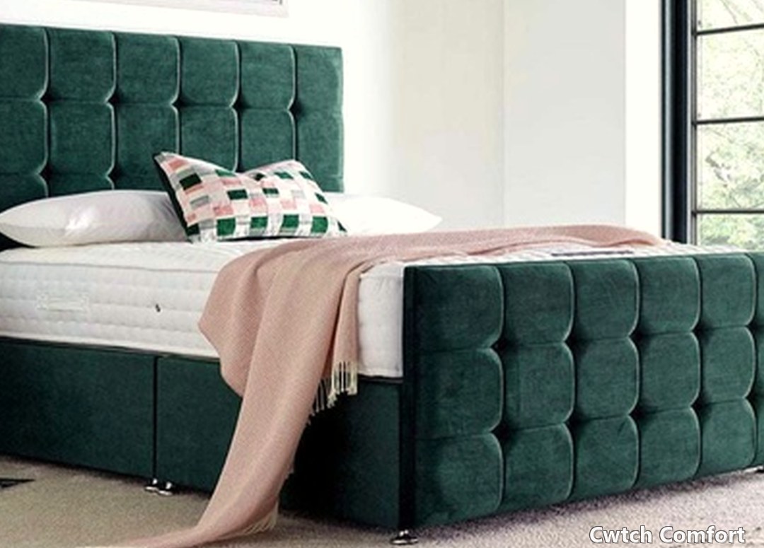 Cube High Foot End Bed Frame